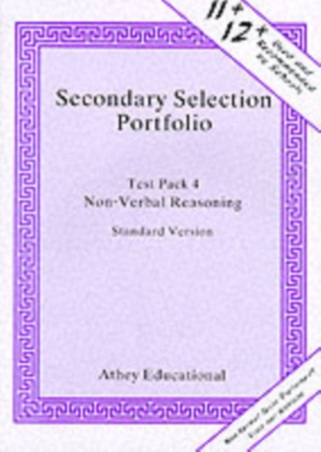 Secondary Selection Portfolio : Non-verbal Reasoning Practice Papers (Standard Version) Pack 4, Loose-leaf Book