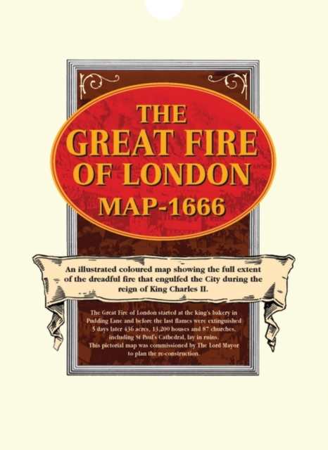 Great Fire of London Map 1666 : Wenceslaus Hollar's Exact Survey of the Ruins of the City of London, Mixed media product Book