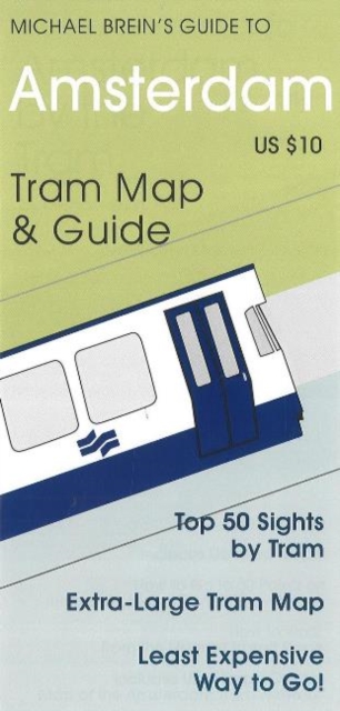 Amsterdam : Tram Map & Guide, Sheet map, folded Book
