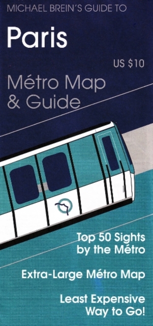 Guide to Paris : Metro Map & Guide, Sheet map, folded Book