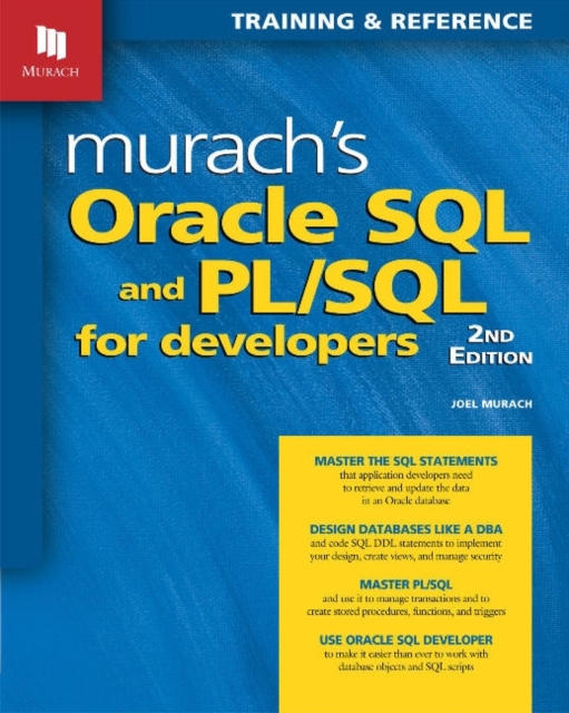 Murachs Oracle SQL & Pl / SQL for Developers, Paperback / softback Book