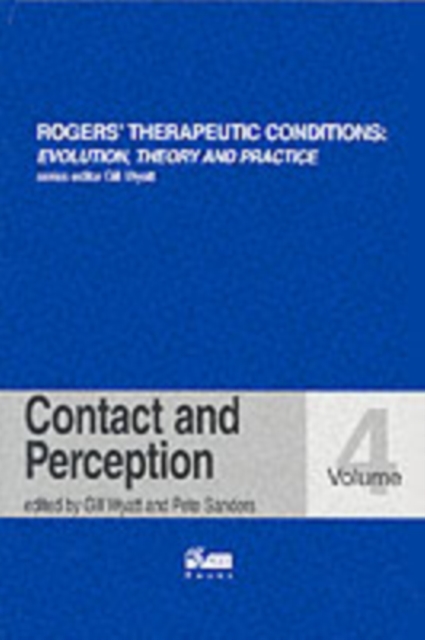 Contact and Perception, Paperback / softback Book