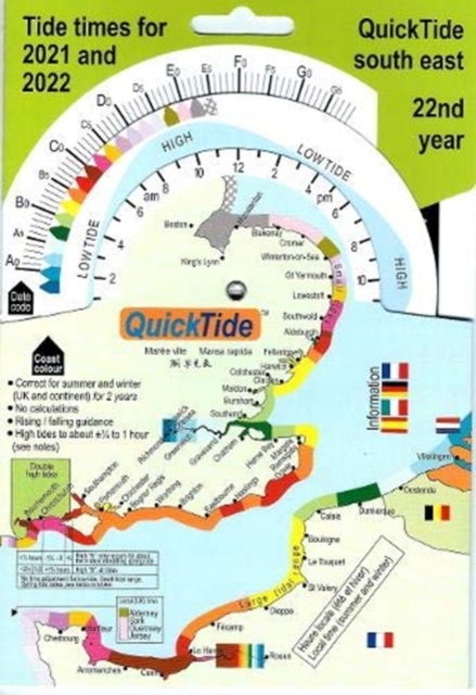 QuickTide south east: tide times for 2021 and 2022, 22nd year, Other book format Book