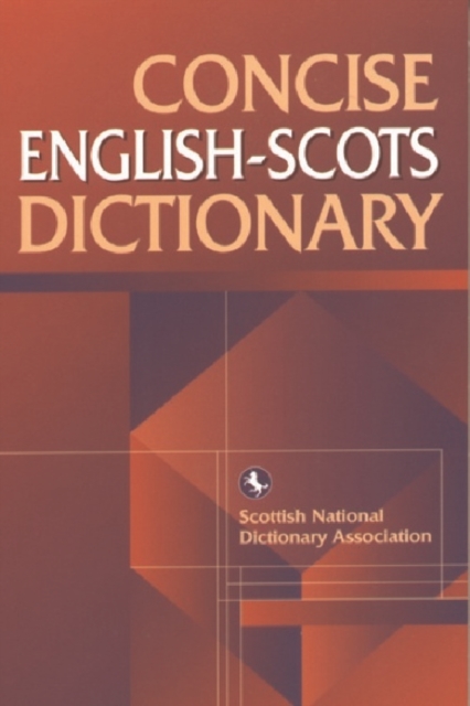 Concise English-Scots Dictionary, Paperback / softback Book