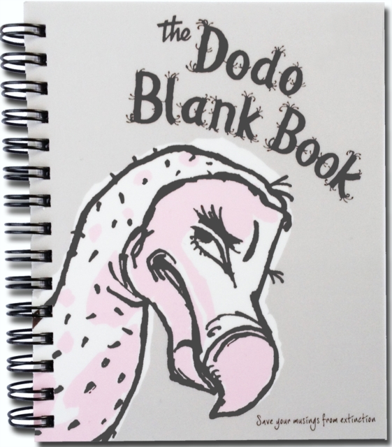 Mini Dodo Blank Book (Dodo Pad) : Save your musings from extinction Notebook for artists, doodlers, note-takers made with high quality 100gsm paper suitable for fountain pen. Saving your musings from, Spiral bound Book