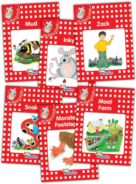 Jolly Phonics Readers, Inky & Friends, Level 1 : in Precursive Letters (British English edition), Paperback / softback Book