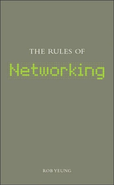 The Rules of Networking, Hardback Book