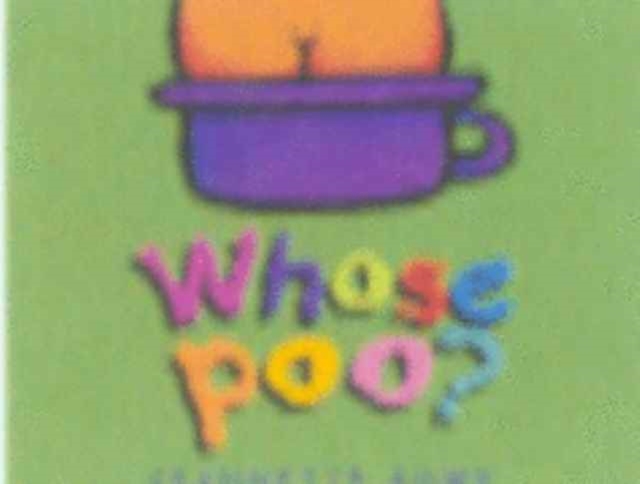 Whose Poo?, Paperback Book