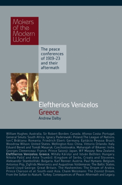Eleftherios Venizelos: Greece, Hardback Book