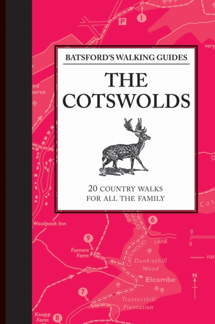 Batsford's Walking Guides: The Cotswolds, Hardback Book