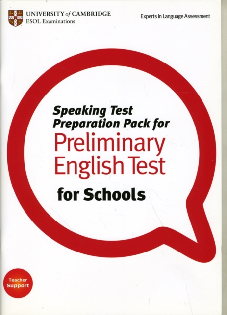 Speaking Test Preparation Pack for PET for Schools Paperback with DVD, Mixed media product Book