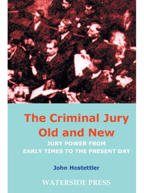 Criminal Jury Old and New, PDF eBook