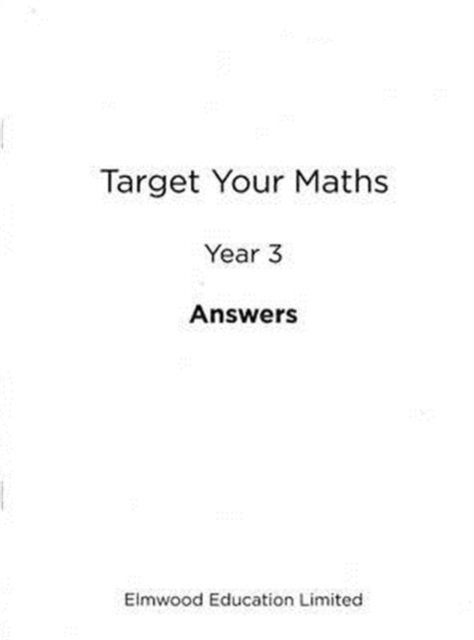 Target Your Maths Year 3 Answer Book, Paperback / softback Book