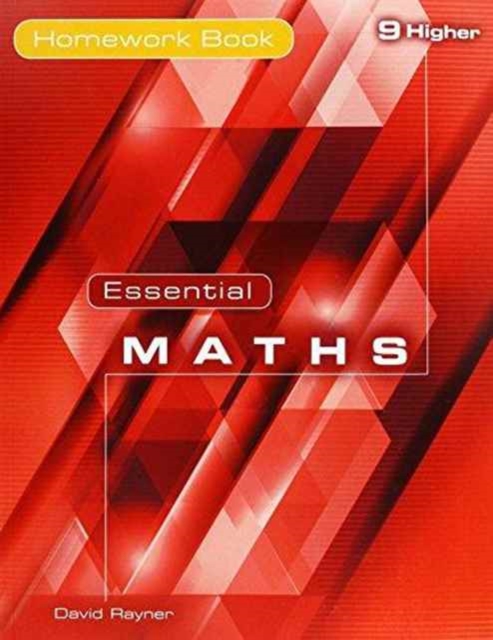Essential Maths 9 Higher Homework Book, Paperback / softback Book