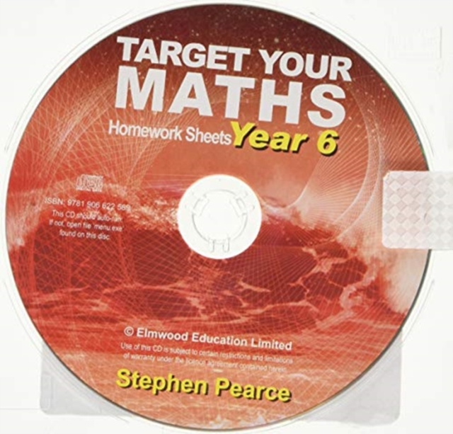 Target Your Maths Year 6 Homework CD, CD-ROM Book