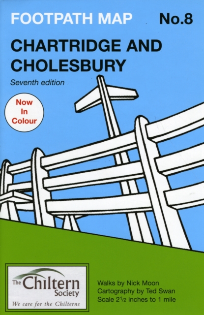 Chiltern Society Footpath Map No. 8 - Chartridge and Cholesbury : No. 8, Sheet map, folded Book