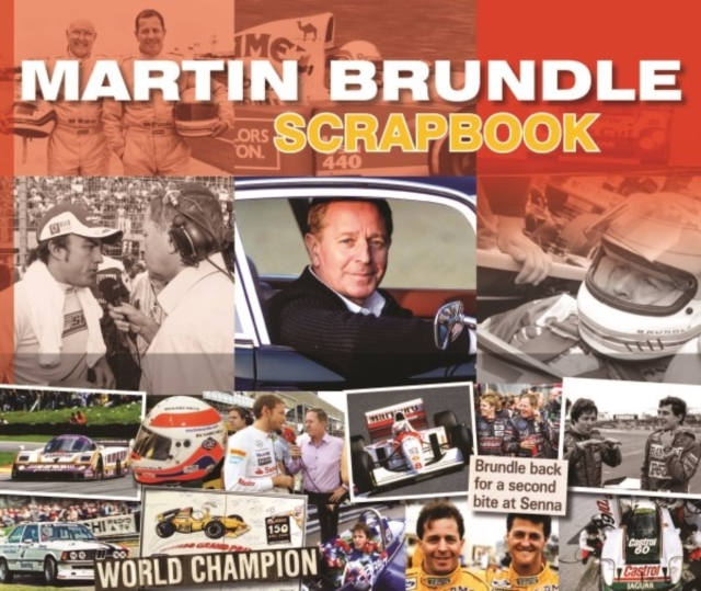 Martin Brundle Scrapbook, Hardback Book