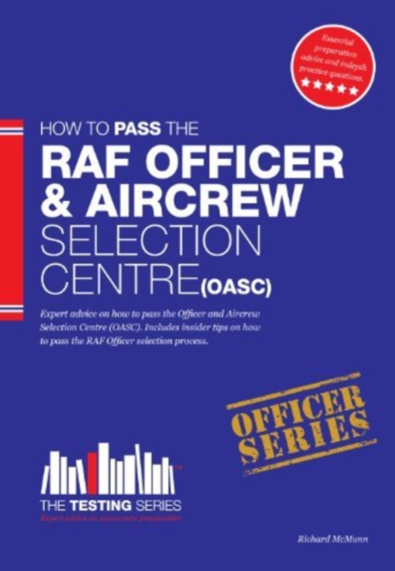 Royal Air Force Officer Aircrew and Selection Centre Workbook (OASC), Paperback / softback Book