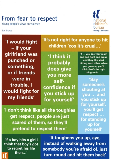 From Fear to Respect : Young people's views on violence, PDF eBook
