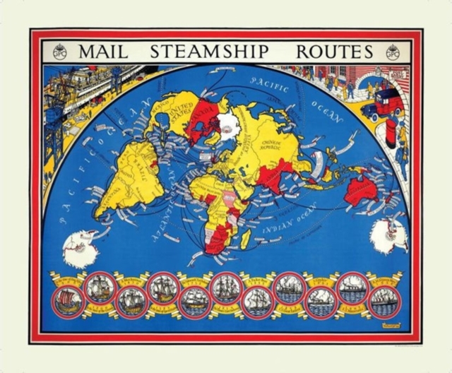 Mail Steamship Routes, Sheet map Book