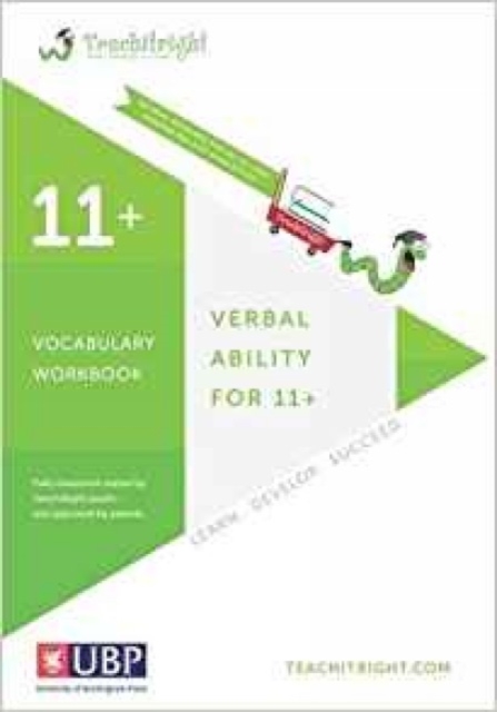 Verbal Ability for 11 +: Vocabulary Tests Workbook (Teachitright), Paperback / softback Book