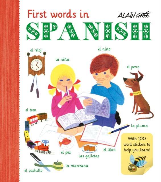 First Words in Spanish, Hardback Book