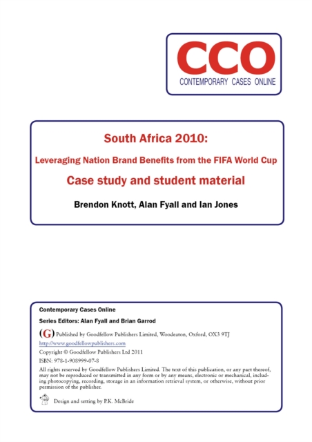 South Africa 2010: Leveraging Nation Brand Benefits from the FIFA World Cup, PDF eBook