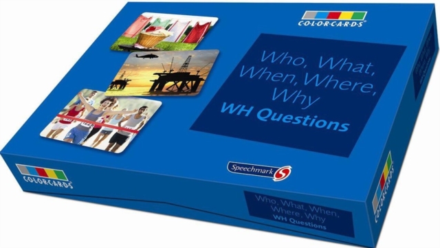 Who, What, When, Where Colorcards -Interrogative Pronouns : Wh Questions, Cards Book