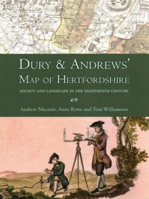 Dury and Andrews' Map of Hertfordshire, Paperback / softback Book