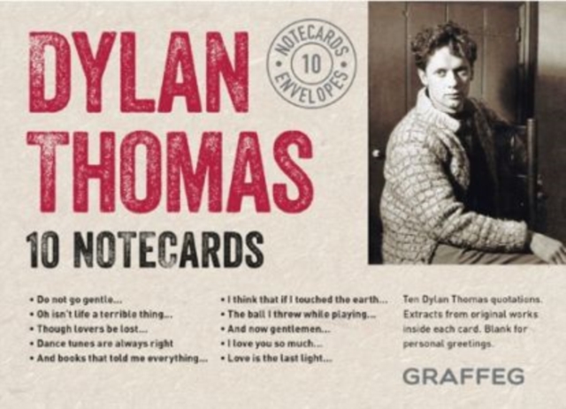 Dylan Thomas Notecards, Record book Book