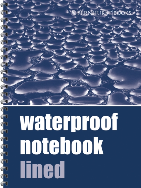 Waterproof Notebook - Lined, Notebook / blank book Book