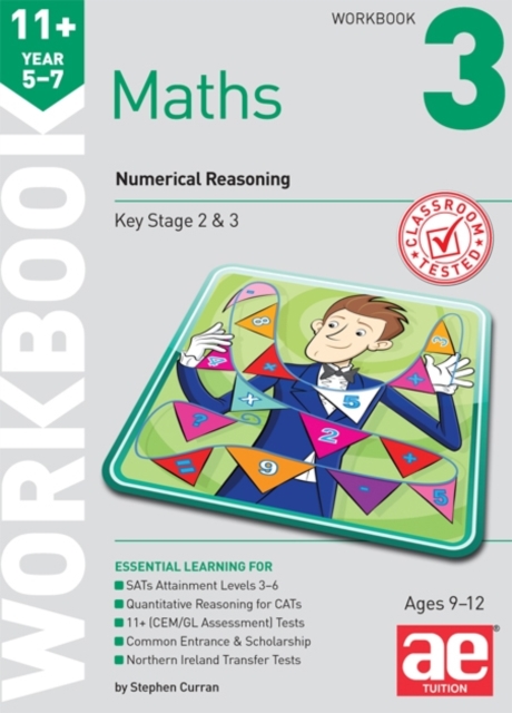 11+ Maths Year 5-7 Workbook 3 : Numerical Reasoning, Paperback Book