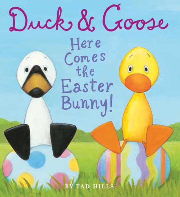 Duck and Goose Here Comes the Easter Bunny, Board book Book