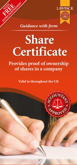 Share Certificate, Paperback / softback Book