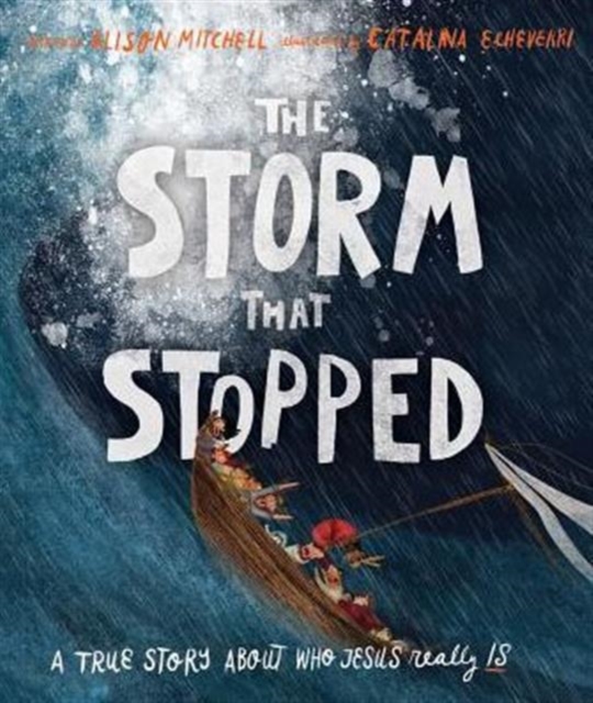 The Storm That Stopped Storybook : A true story about who Jesus really is, Hardback Book