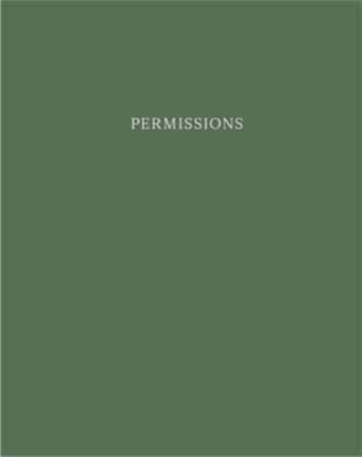 Permissions, Hardback Book