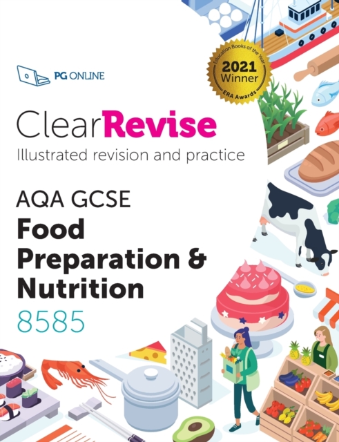 ClearRevise AQA GCSE Food Preparation and Nutrition 8585, Paperback / softback Book
