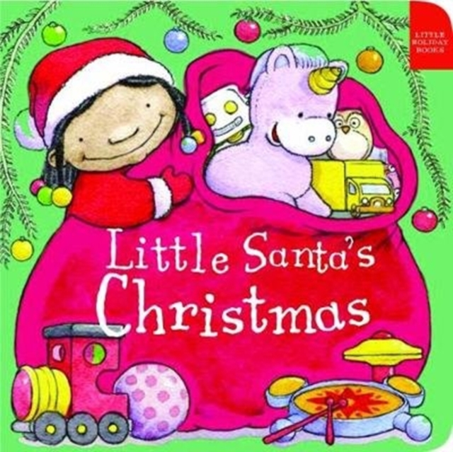 Little Santa's Christmas, Board book Book