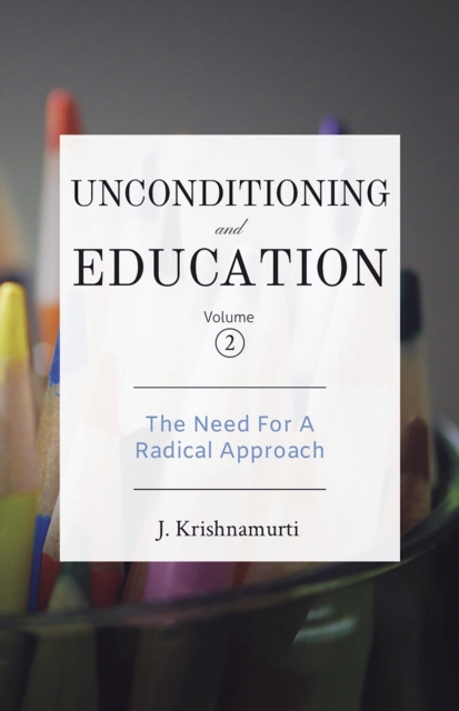 Unconditioning and Education, EPUB eBook