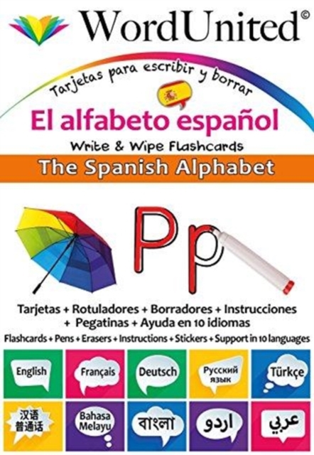 The Spanish Alphabet : Write & Wipe Flashcards, Loose-leaf Book