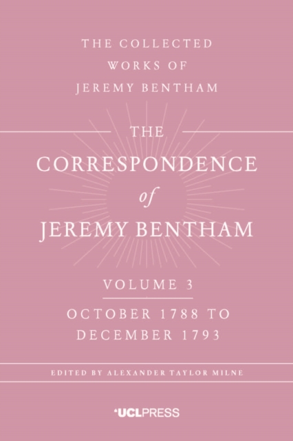 The Correspondence of Jeremy Bentham, Volume 4 : October 1788 to December 1793, EPUB eBook