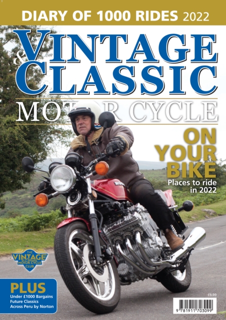 Vintage & Classic Motorcycle: Diary of 1000 Rides, Paperback / softback Book