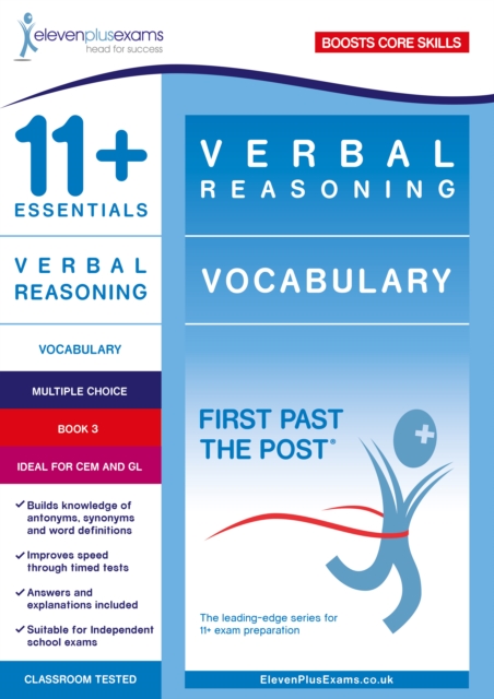 11+ Essentials Verbal Reasoning: Vocabulary Book 3, Paperback / softback Book