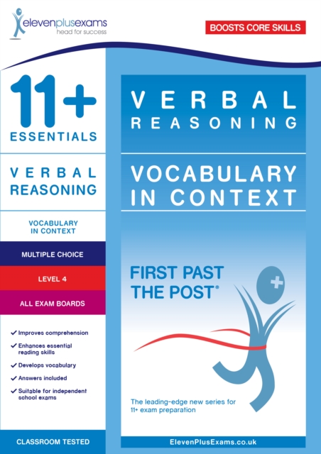 11+ Essentials Verbal Reasoning: Vocabulary in Context Level 4, Paperback / softback Book