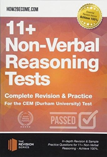 11+ Non-Verbal Reasoning Tests : Complete Revision & Practice for the CEM (Durham University) Test, Paperback / softback Book