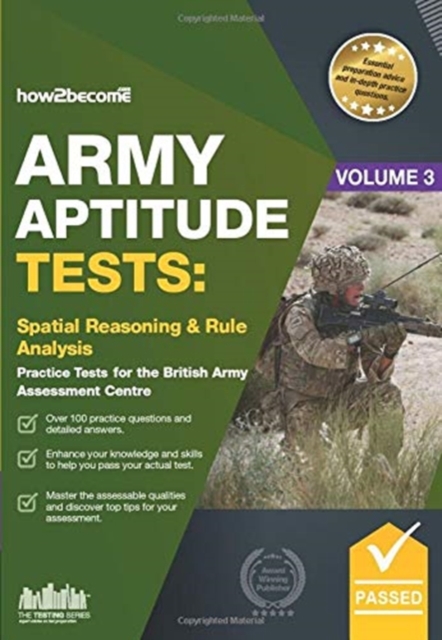 Army Aptitude Tests: : Spatial Reasoning & Rule Analysis for the British Army Assessment Centre, Paperback / softback Book