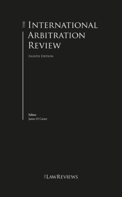 The International Arbitration Review, EPUB eBook