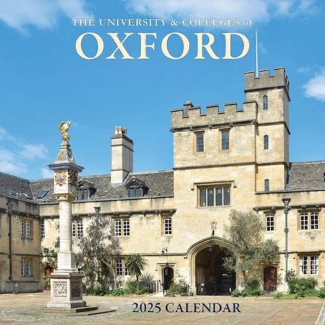 Oxford Colleges Large Calendar - 2025, Calendar Book