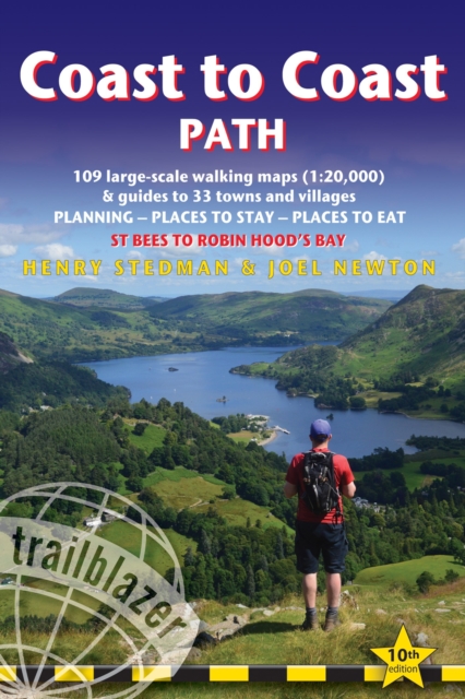 Coast to Coast Path Trailblazer Walking Guide 10e : St Bees to Robin Hoods Bay, Paperback / softback Book