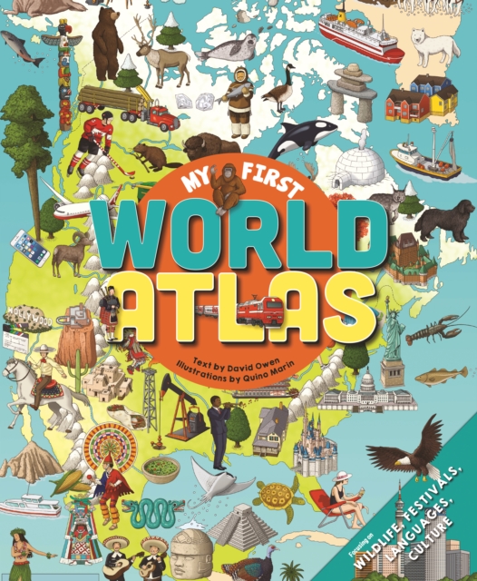 My First World Atlas, Hardback Book
